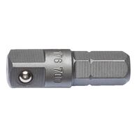 DIN 7428 C 63 Adapter | 1/4 Inch Hex to Square Drive | Durable Alloy Construction | Stable Power Transmission | @Each of 1 | by Wurth