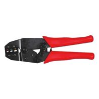 Ratchet Crimping Pliers | Insulated Terminal Crimper | 1.5 mm² to 6 mm² | Single-Operation Mechanism | by Wurth