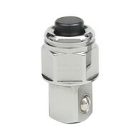 Pass Through Ratchet Adapter | 1/2 Inch Tip Size | Chrome-Plated & Polished Finish | by Wurth