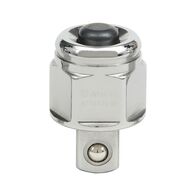 Pass Through Ratchet Adapter for 3/8 Inch Socket Wrench | Chrome Plated | Durable & Efficient Fastening | @Each of 1 | by Wurth