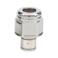 Pass Through Ratchet Adapter for 1/4 Inch Bits | Chrome Plated & Polished | Durable Design | by Wurth