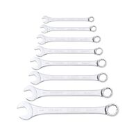 Inch Combination Wrench Set | 8 Pieces | Bi-Hex POWERDRIV Drive | Chrome Plated | @1 of 1 | by Wurth