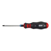 Pozidriv Screwdriver PZ4 | Hexagon Shank | Chrome-Plated & Ergonomic Handle | by Wurth