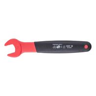 Straight Metric VDE Single Open-End Wrench | Insulated for 1,000V | Chrome-Vanadium Steel | by Wurth