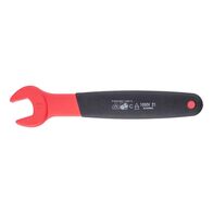 Straight Metric VDE Single Open-End Wrench | Insulated for Live Parts | Chrome-Vanadium Steel | by Wurth