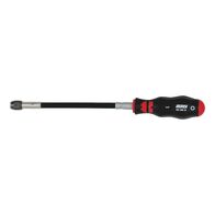 1/4 Inch Screwdriver with Quick Change Chuck | Flexible Shaft | Durable Nickel-Plated Head | by Wurth