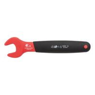 Straight Metric VDE Single Open-End Wrench | Insulated for Live Parts | Chrome-Vanadium Steel | by Wurth