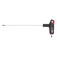 T-handle 2-Component Hex Key with Side Drive | Chrome Plated | Ergonomic Handle | 3mm Tip Size | by Wurth