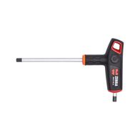 T-handle 2-Component Hex Key with Side Drive | Chrome Plated | Ergonomic Design | 6mm Tip Size | by Wurth