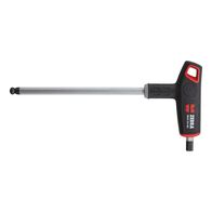 T-handle 2C Hex Key with Ball Head | Chrome Plated | Ergonomic Design | 8mm Tip Size | by Wurth