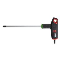 T-handle 2-component TX with Side Drive | TX40 Tip Size | Ergonomic Grip | Chrome Plated | by Wurth