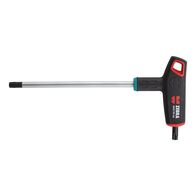 T-handle 2-component TX with Side Drive | TX45 Tip Size | Ergonomic Grip | Chrome Plated | by Wurth