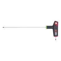 T-handle 2-component Hex Key with Side Drive | Chrome Plated | 2.5mm Tip Size | Ergonomic Design | by Wurth