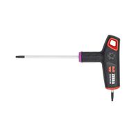 T-handle 2-component TX9 with Side Drive | Ergonomic Grip | Chrome Plated | by Wurth
