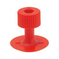 Pulling Adapter | Spherical Red Design | Paint-Safe Dent Removal | by Wurth