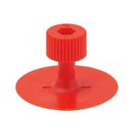 Pulling Adapter | Spherical Red Design | Paint-Safe Dent Removal | by Wurth
