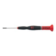 Precision Screwdriver Philips PH00 | Rotatable Head & Soft-Grip Handle | Chrome-Plated Blade | by Wurth