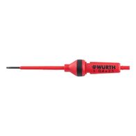 VDE Replacement Blade | Insulated Slot Tip | 10,000V Tested | Burnished Finish | by Wurth