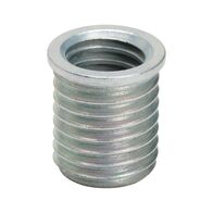 TIME SERT Threaded Bushing Nut M10x1.25x20 | Zinc Plated Steel | Self-Locking Design | by Wurth