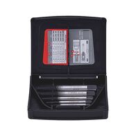 Screw Extractor Assortment 5 Pieces | Hardened Steel | Organized Plastic Case | by Wurth