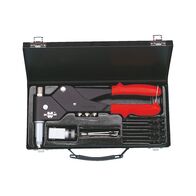 Hand Held Rivet Pliers with Rotating Head | 360º Rotatable Head | Includes Carrying Case | by Wurth