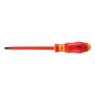 VDE Screwdriver PZ3 Recessed Head | Insulated Blade | 1,000V AC Safe | by Wurth