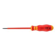 VDE Flat Slotted Screwdriver | Insulated for Live Parts | 10 kV Tested | by Wurth