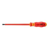 VDE Flat Slotted Screwdriver | Insulated for Live Parts | IEC 60900 Compliant | by Wurth