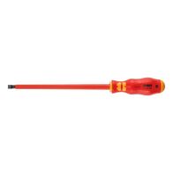 VDE Flat Slotted Screwdriver | Insulated for Live Parts | 1,000V AC & 1,500V DC | by Wurth