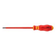 VDE Insulated TX Screwdriver | TX30 Tip Size | 150mm Blade Length | Safety Black Oxide | by Wurth