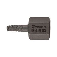 Internal Hexagonal Extractor | Short Design for TX Screws | Rusted & Stripped Screw Removal | by Wurth