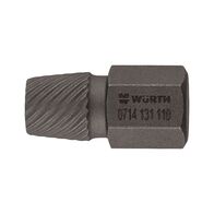 Internal Hexagonal Extractor | Short Length for Confined Spaces | Rusted Screw Remover | by Wurth