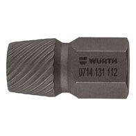 Internal Hexagonal Extractor | Short Design for Rusted Screws | 12mm Diameter | by Wurth