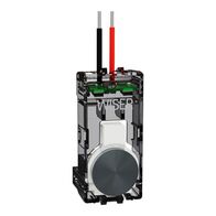 Clipsal Solis T Series Push-button Adaptor for Wiser Switch | Matt Painted Platinum Finish | Durable Ceramic Material | @Each of 1 | by Clipsal