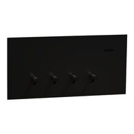 Clipsal Solis T Series Flush Switch | 4 Gang Toggle | 230V-240V | Horizontal Mount | @Each of 5 | by Clipsal