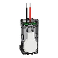 Clipsal Solis Push-button Adaptor for Wiser Switch | Matt Painted Ceramic | Zen White | @Each of 1 | by Clipsal