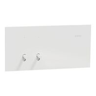 Clipsal Solis T Series Flush Switch | Horizontal Mount | 2 Gang Toggle | 230V-240V | @Each of 1 | by Clipsal