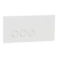 Clipsal Solis Flush Switch | 3 Gang | 10AX 1-Way/2-Way | Horizontal Mount | @Each of 5 | by Clipsal
