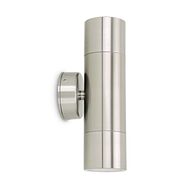 2 x 6W LED Anodised Aluminium Up/Down Light - SER II - Black