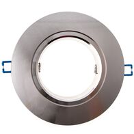 170mm Downlight Extension Plate - Satin Chrome