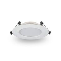 8W LED Downlight w/Dimm Driver - 110Deg Beam - Large Trim 125mm - White - Tri-CCT