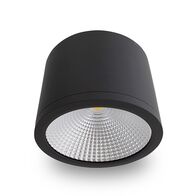 35w LED IP54 Dimmable Surface Mount D/L - Black/3000k/60o - Warm White