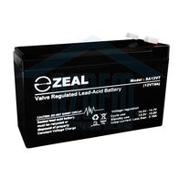 ZEAL SLA-12V 7AH(C20) BATT F1 TERMINAL 1YR