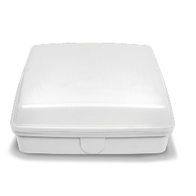 27W/17W LED Square polycarbonate bulkhead IP65 - w/sensor and corridor function