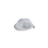 12W Fixed COB LED Downlight - White/Warm White