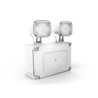 Ektor Twinspot emergency IP65 luminaire - Black - PRO