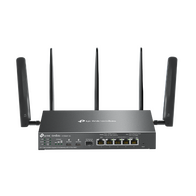 TP-LINK OMADA AX3000 4G+ WI-FI 6 DUAL-BAND GIGABIT VPN ROUTER, GbE LAN/WAN(5), POE+, 5YR