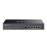 TP-LINK OMADA GIGABIT RACKMOUNT/DESKTOP VPN ROUTER, GbE SFP(1), WAN(1), LAN/WAN(4), 5YR