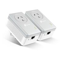 TP-LINK AV600 AC PASS THROUGH STARTER KIT WITH INTERGRATED POWER SOCKET, UPTO 600 Mbps 3YR