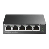 TP-LINK 5-PORT UNMANAGED GIGABIT SWITCH, POE+(4), 65W, METAL CASE, 5YR